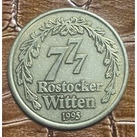 Памятная монета-жетон Rostocker Witten 1995 год. ФРГ.