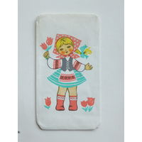 Обертка  шоколад Аленка  Спартак ГОСТ 1969