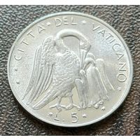 Ватикан 5 лир, 1972    ( 1-1-5 )