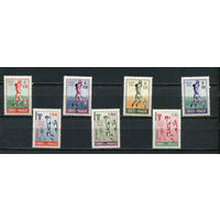 Парагвай - 1960 - Летиние Олимпийские игры - [Mi. 834-840] - полная серия - 7 марок. MNH.  (Лот 35JR)-T3P39