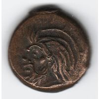 Пантикапей Гемихалк Перисад II - Сатир/бык ПАN около 284-275 гг. до Н.Э.