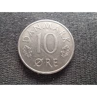 Дания, 10 эре 1974, KM# 860