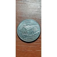 США Штаты и территории 25 центов (квотер) Айова 2004