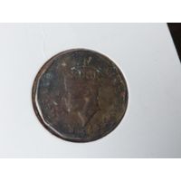 3 пенса 1947 год Фиджи