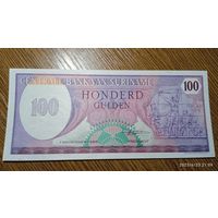 Суринам 100 гульденов 1985