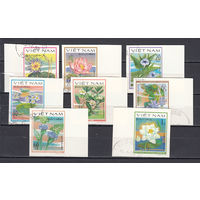 Флора. Цветы. Вьетнам. 1990. 8 марок б/з. Michel N (- е).