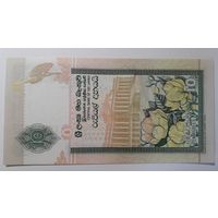 Шри-Ланка, 10 рупий 2006 г. Серия M/574. UNC.