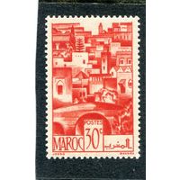 Марокко. Французский протекторат. Вид города