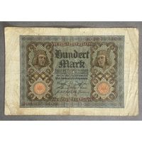 Банкнота 100 марок 1920 год. Веймарская республика