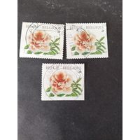 Бельгия  1997 3м цветы