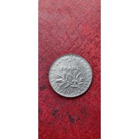 Франция 1 франк 1961