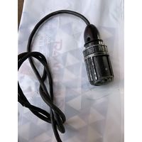 Уникальная , из прочного дюраля ,  регулируемая советская ручка-светильник-широкий свет и замена лампочки поворот части рукояти-см. фото и тонкий луч через отверстие в упоре рукоятки-фото тоже.