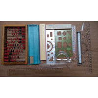 Линейки пенал счёты СССР