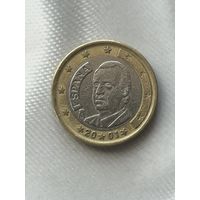 Испания 1 евро 2001