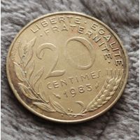 20 сантимов 1983 Франция