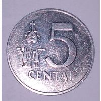 5 центов 1991 г. Литва