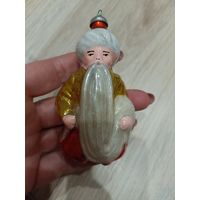 Елочные игрушки стекло Черномор, старик Хотабыч