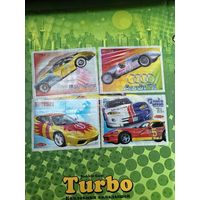 4 вкладыша  Турбо  2000