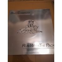 BAD COMPANY "RUN WITH THE PACK"  1976 LP JAPAN ISLAND ILS 80455 -ORIG - NM-/NM