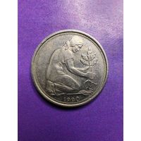 Германия ФРГ 50 пфеннигов 1990 А