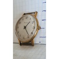 С 1 РУБЛЯ ! ЧАСЫ РАКЕТА  ПОЗОЛОЧЕННЫЕ СССР  AU10 .