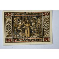 1921 год 50  пфеннигов  Германия нотгельд