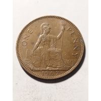 Великобритания 1 пенни 1967