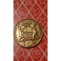 Андорра 1 динер 1984