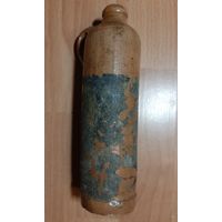 Бутылка Рижский бальзам РИ, царизм, клеймо,  остатки этикетки.