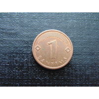 Латвия 1 сантим 2008 г.