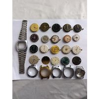 Часы СССР механизмы и корпуса