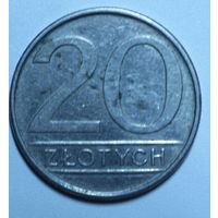Польша, 20 злотых, 1986 год