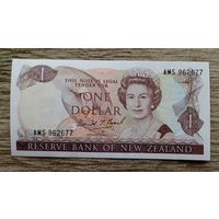 Werty71 Новая Зеландия 1 доллар 1989 - 1992 банкнота