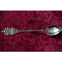 Ложка с серебрением сувенирная коллекционная  В11