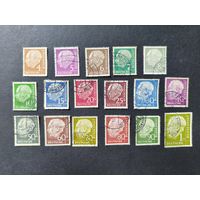 Германия 1954. Профессор, доктор Теодор Хойс (1884-1963), 1-й президент Германии