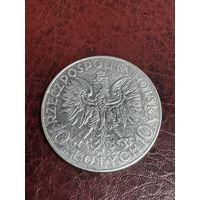 10 злотых Ядвига 1933