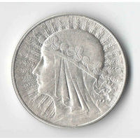 10 злотых Ядвига 1933