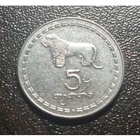 5 тетри 1993 года. Грузия.
