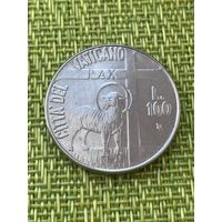 Ватикан 100 лира 1984 г