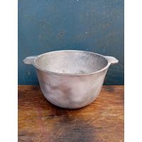 Казан эмалированный чугунный СССР Утятница по назначению или для декора