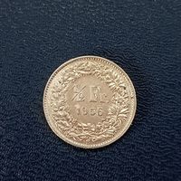 Швейцария пол франка 1956 год