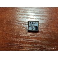 Знак значок Дискобол