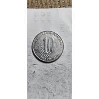 Эквадор 10 сентавос 2000