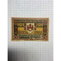 Нотгельд 50 пфеннигов 1921 год. -2112