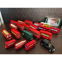 Машинки Лот двухэтажных лондонский автобусов