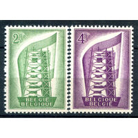 Бельгия - 1956г. - Europa CEPT - 2 марки - полная серия, MLH [Mi 1043-1044]. #2-Be-52-B-1
