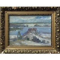 Кроль А.И К/М. 44/35 см с рамой.