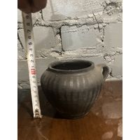 Жбан из черной глины