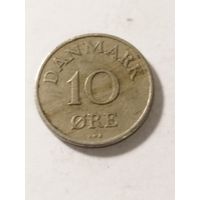 Дания 10 оре 1949