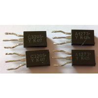 2 пары комплементарых транзисторов 120 Mhz KTC3205Y + KTA1273Y (за 2 пары)